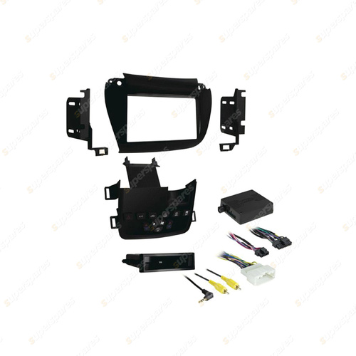 Aerpro Single & Double DIN Matte Black Install Kit for Fiat Freemont 2012-2016