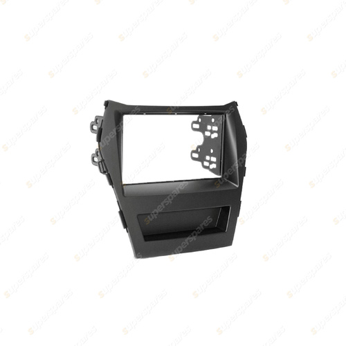 Aerpro Double DIN Black Facia Kit for Hyundai Santa Fe Dm Oem Navigation Models