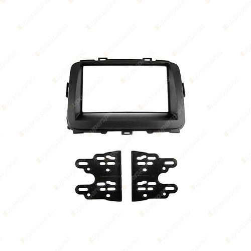 Aerpro Double DIN Black Facia Suitable for Kia Rondo RP 2013-2018