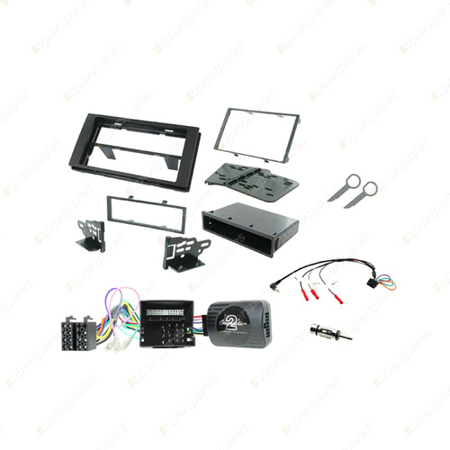 Aerpro Single & Double DIN Black Install Kit Suit for Ford Fiesta WQ Focus LS LT