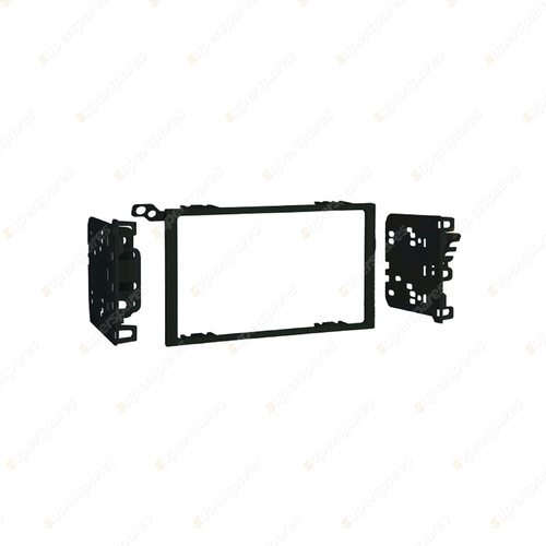 Aerpro Double DIN Textured Black Facia Suit for Hummer H2 2003-2008