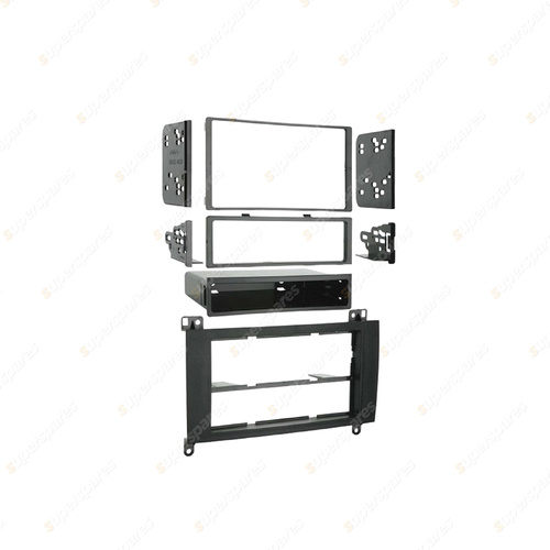 Aerpro Double & Single DIN Black Facia for Mercedes Benz Sprinter Vito W639