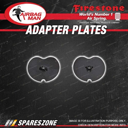 Airbag Man Adapter Plates for OA Rear Kits Toyota Landcruiser 80 100 105 Series