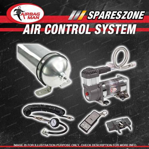 Airbag Man Air Control System 12V Heavy Duty 1 Gallon Air Tank Dual Wireless