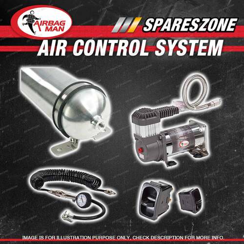 Airbag Man Air Control System 24V Heavy Duty 1 Gallon Air Tank Dual Paddle Kit