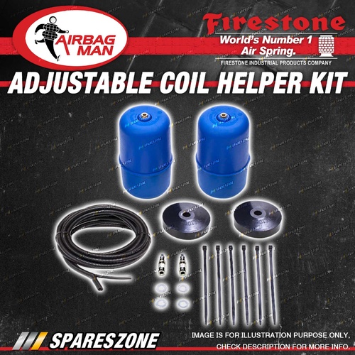 Airbag Man Air Suspension Coil Springs Helper Kit Rear for BMW X5 E70 Coil Rear