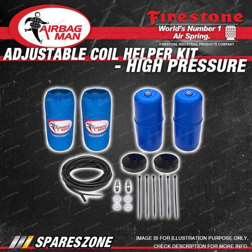 Airbag Man Air Suspension Helper Kit High Pressure Rear for FIAT SCUDO Van