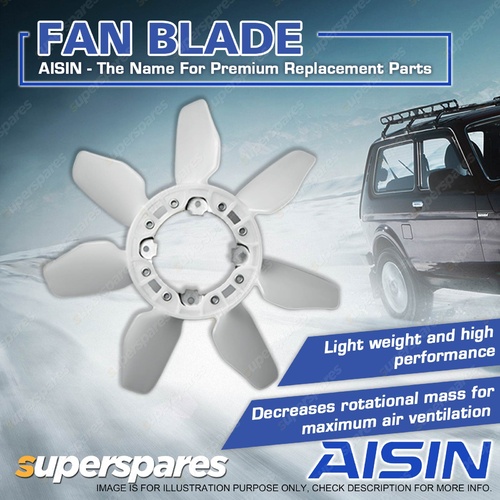 Aisin Cooling Fan Blade for Toyota Fortuner GUN156 Hilux GUN122 GUN123 GUN135