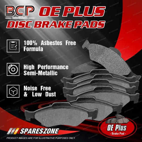 Front + Rear BCP Brake Pads Set for Holden Frontera 4x4 UES AWD Closed Off-Road