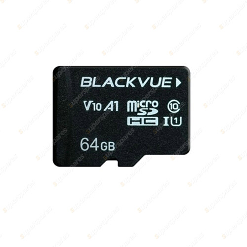 Blackvue 64GB Pittasoft High Speed Class 10 Micro SDXC Memory Card BV-64