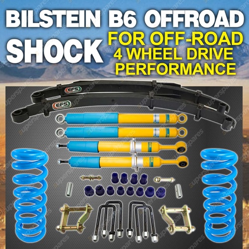 Bilstein Shock Strut Coil EFS Leaf 50mm Suspension Lift Kit for Ford Ranger PX