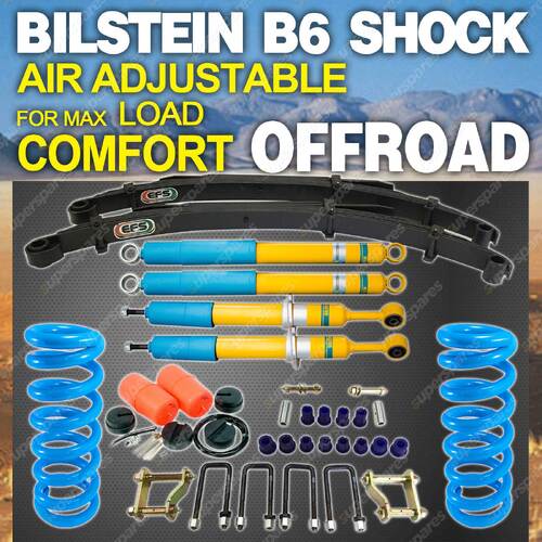 Bilstein Shock Aborbers Coil Leaf Air Bag 50mm Lift Kit for Nissan Navara D40