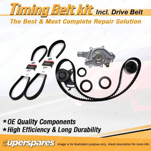 Timing Belt Kit & Gates Belt for Toyota Hilux LN40 LN50 Toyoace LY30 2.2L L