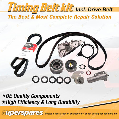 Timing Belt Kit & Gates Belt for Audi A6 C5 Allroad Quattro C5 2.7L 2001-2006