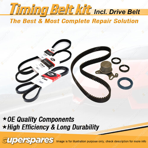 Timing Belt Kit & Gates Belt for BMW 325i E30 2.5L SOHC EFI M20B25 1985-1992