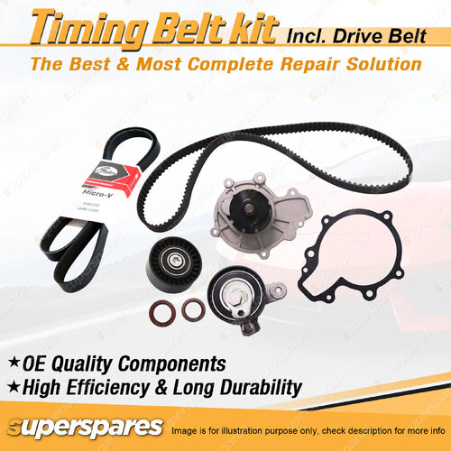 Timing Belt Kit & Gates Belt for Chevrolet Captiva C100 2.0L CRD Z20S1 2007-2011