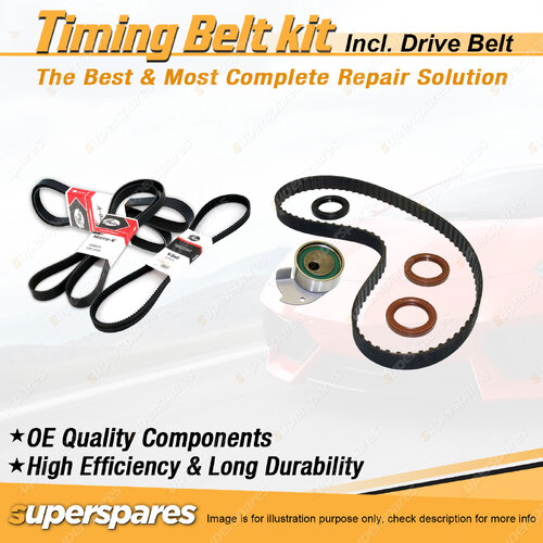 Timing Belt Kit & Gates Belt for Daihatsu Charade G100 G102 1.0L CB 1987-1993