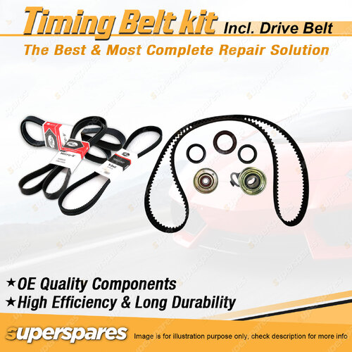 Timing Belt Kit & Gates Belt for Daihatsu Delta CB21G 2.0L OHV DFI 2C 1983-1990