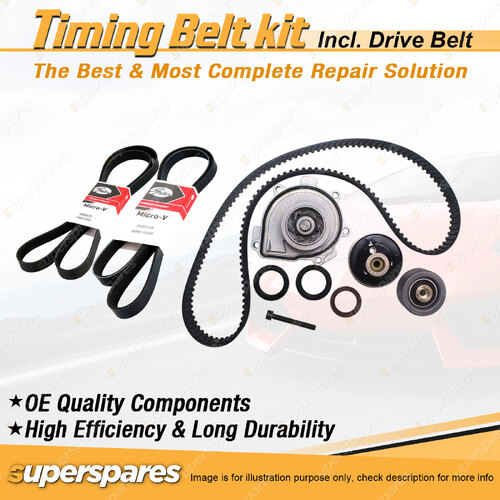 Timing Belt Kit & Gates Belt for Holden Cruze JG JH Trax TJ 1.8L F18D4 2009-ON