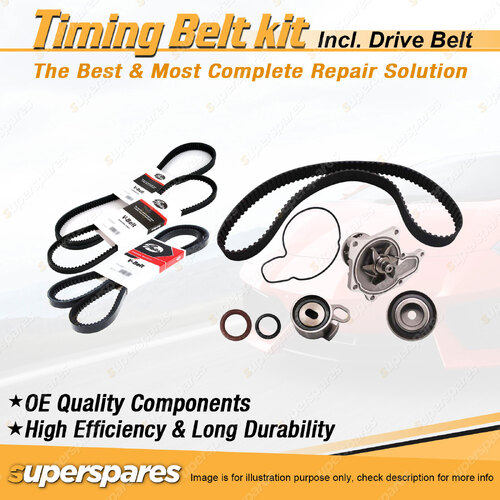 Timing Belt Kit & Gates Belt for Holden Rodeo TFG1 TFG3 TFG6 TFG7 2.5L 2.8L