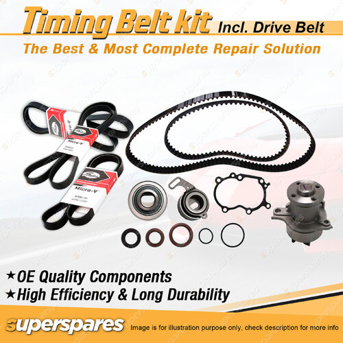 Timing Belt Kit & Belt for Honda Accord CD5 CE1 CF6 CF7 CF8 CG5 CK2 2.2 2.3L