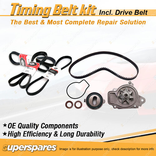 Timing Belt Kit & Gates Belt for Honda Civic 1.3L 1.5L D13B2 D15B4 1987-1993