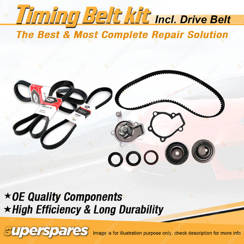 Timing Belt Kit & Gates Belt for Hyundai Coupe FX Coupe SFX RDII 2.0L 1999-2002