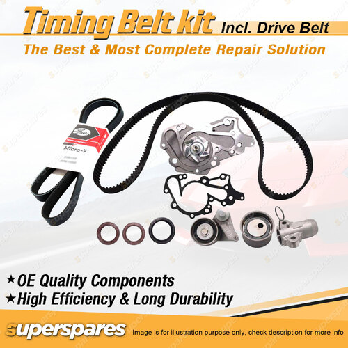 Timing Belt Kit & Gates Belt for Hyundai Santa Fe CM 2.7L 24V V- G6EA 2006-2009