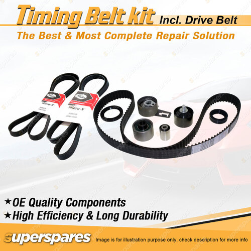 Timing Belt Kit & Gates Belt for Kia Grand Carnival VQ K2900 PU3 2.9L 2008-2013