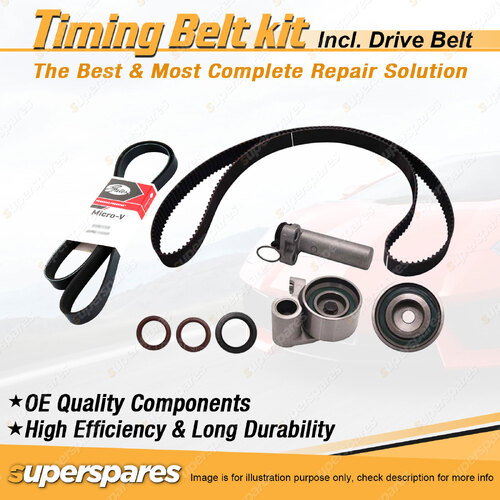 Timing Belt Kit & Gates Belt for Lexus SC400 UZZ31 4.0L 32V EFI 1UZFE 1991-1997