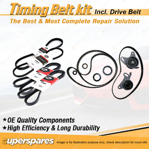 Timing Belt Kit & Gates Belt for Mitsubishi Delica P05W PA5W P25W 2.5L 1985-1996