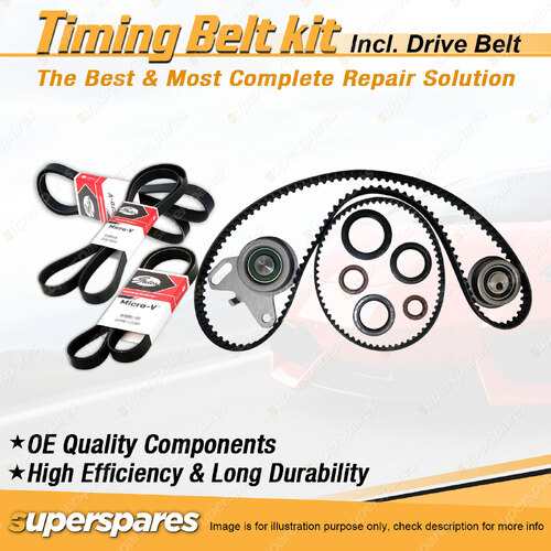 Timing Belt Kit & Gates Belt for Mitsubishi Delica PA4W PD4W 2.4L 1994-2002