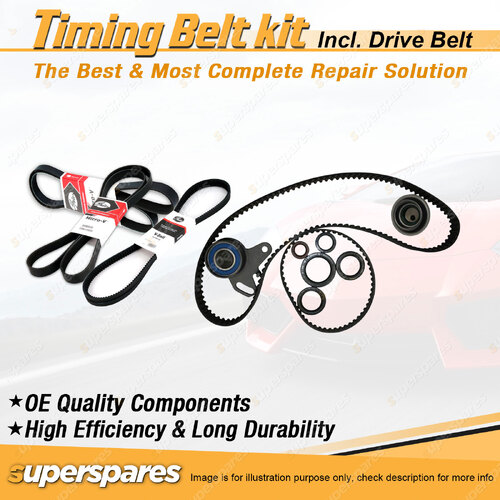 Timing Belt Kit & Gates Belt for Mitsubishi Galant HG HH 2.0L 4G63 89-93 Auto