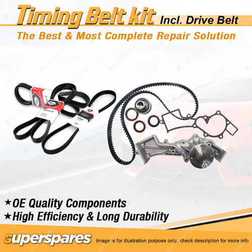 Timing Belt Kit & Gates Drive Belt for Nissan Pathfinder R50 3.3L 1995-2005