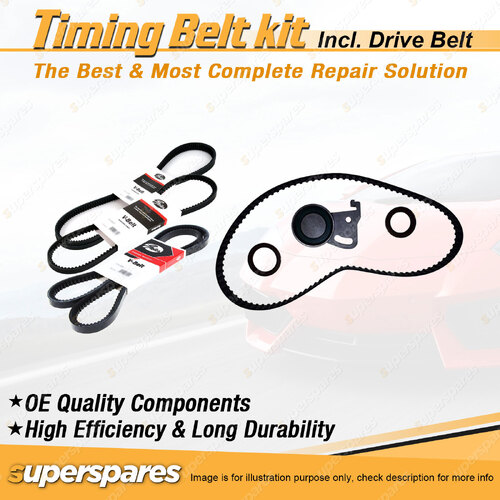 Timing Belt Kit & Gates Belt for Nissan Gazelle s12 2.0L EFI CA20E 1984-1997