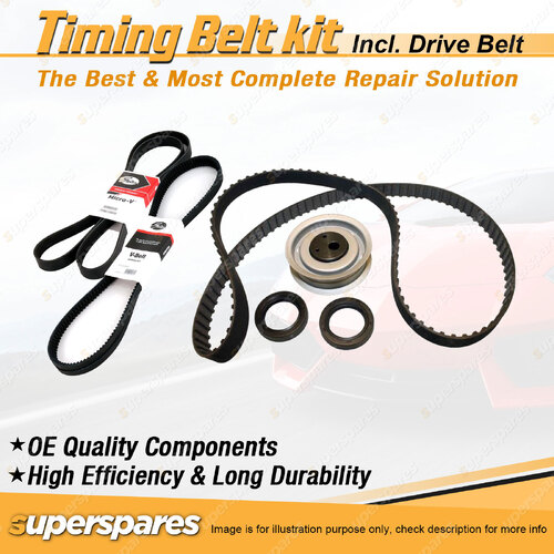 Timing Belt Kit & Gates Belt for Volkswagen Transporter T4 2.0L AAC 1996-2004