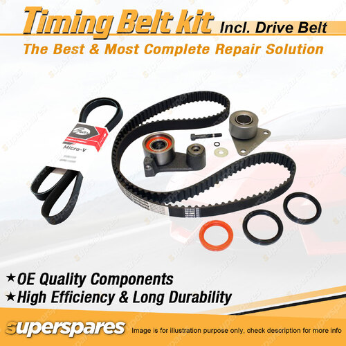 Timing Belt Kit & Gates Belt for Volvo 850 2.4L B5252S 1992-1997 Man Tensioner