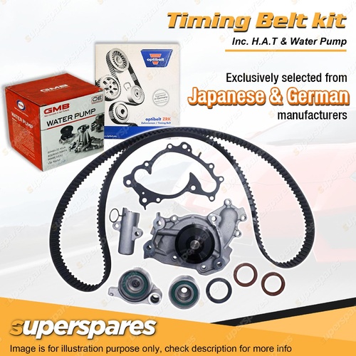 Superspares Timing Belt Kit & H.A.T & Water Pump for Holden Jackaroo L2