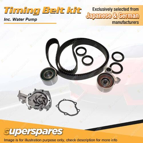 Timing Belt Kit Inc HAT Water pump for Mitsubishi Magna TE TF 2.4L 4G64