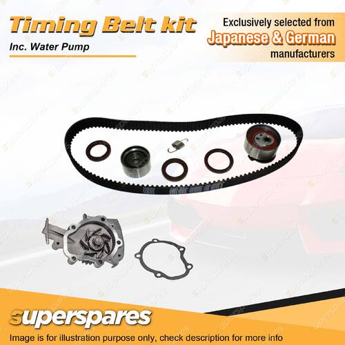 Timing Belt Kit Inc HAT Water pump for Mitsubishi Starwagon Express SJ WA 4G63