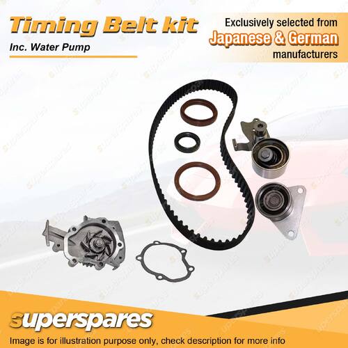 Timing belt kit & Water Pump for Gmh Holden Shuttle WRF 2.0L SOHC 8V 4CYL 