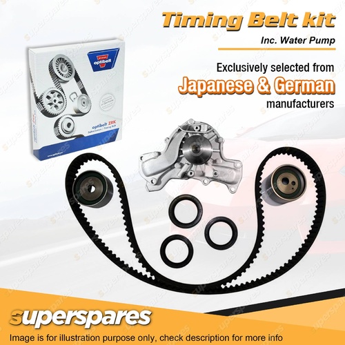 Superspares Timing Belt Kit & Water Pump for Kia Mentor TE 1.8L DOHC 16V 98-00