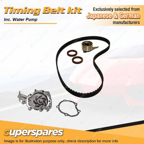 Superspares Timing belt kit & Water Pump for Daihatsu CENTRO L500 Mira L200S