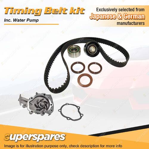 Timing Belt Kit & Water Pump for Skoda Octavia 1Z 2.0L 4cyl DOHC BWA