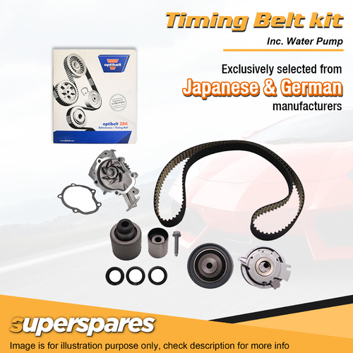 Timing Belt Kit & Water Pump for Volkswagen Golf Type 6 Passat 2.0L CBBB