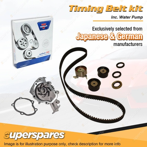 Timing Belt Kit Inc Water Pump for Holden Frontera Vectra JS W/no W Plug