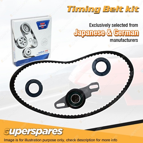 Superspares Timing Belt Kit for Holden Scurry 1.0L 4cyl SOHC F10A 7/1985 - 1987