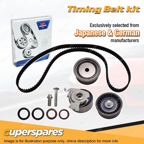 Superspares Timing Belt Kit for Holden Viva JF 1.8L F18D3 4cyl DOHC Ref KTBA287