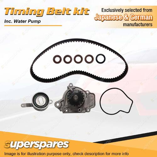 Timing Belt Kit Inc Water Pump for Honda Civic VTi D16Y4 5 8 HRV GH D16W1 1.6L