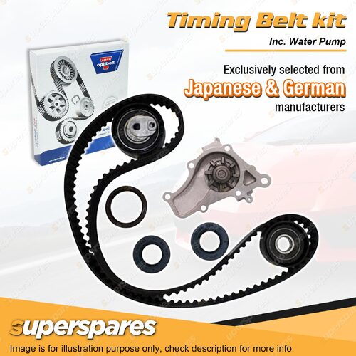 Superspares Timing Belt Kit Inc Water Pump for Mazda 626 GD 626 B2200 MX6 4cyl